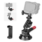 NEEWER CA104 3" Suction Cup Camera Mount with Magic Arm