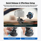 NEEWER CA104 3" Suction Cup Camera Mount with Magic Arm
