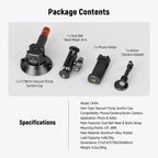 NEEWER CA104 3" Suction Cup Camera Mount with Magic Arm