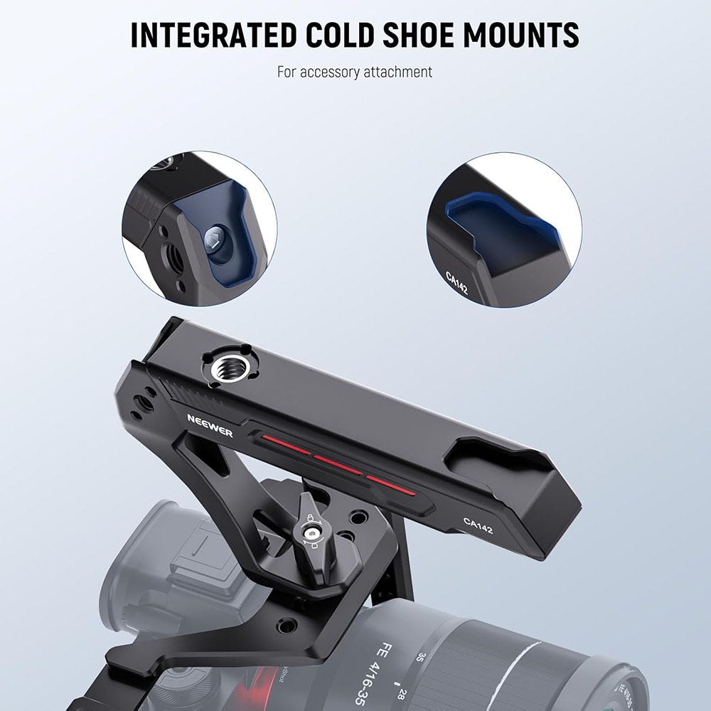 NEEWER CA142 Lightweight Top Handle for Camera Cage