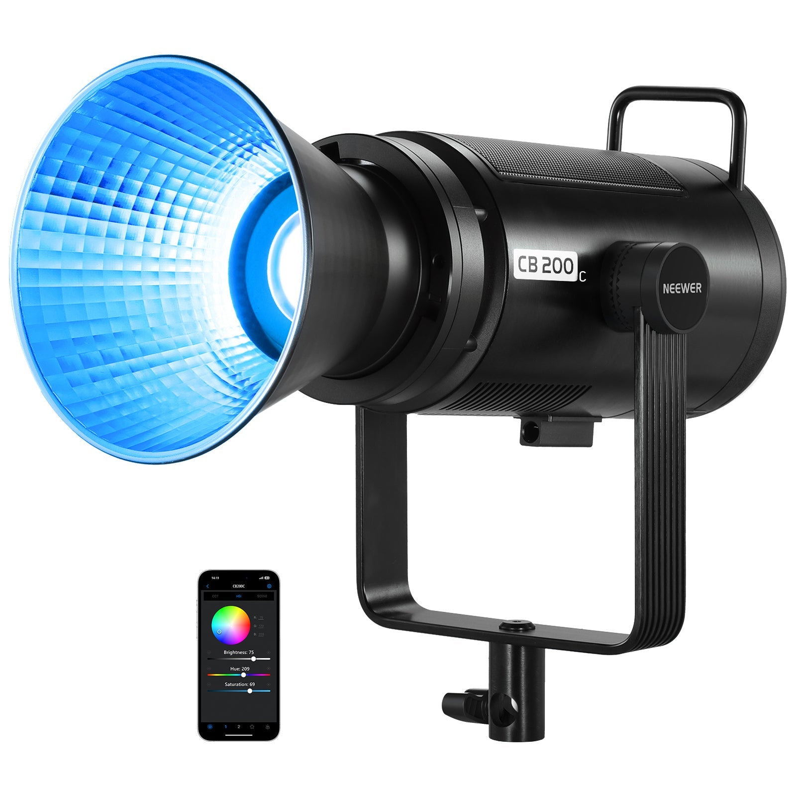 NEEWER CB200C RGB LED Video Light 