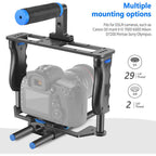 NEEWER CG-MF Camera Video Cage with Top Handle - Blue