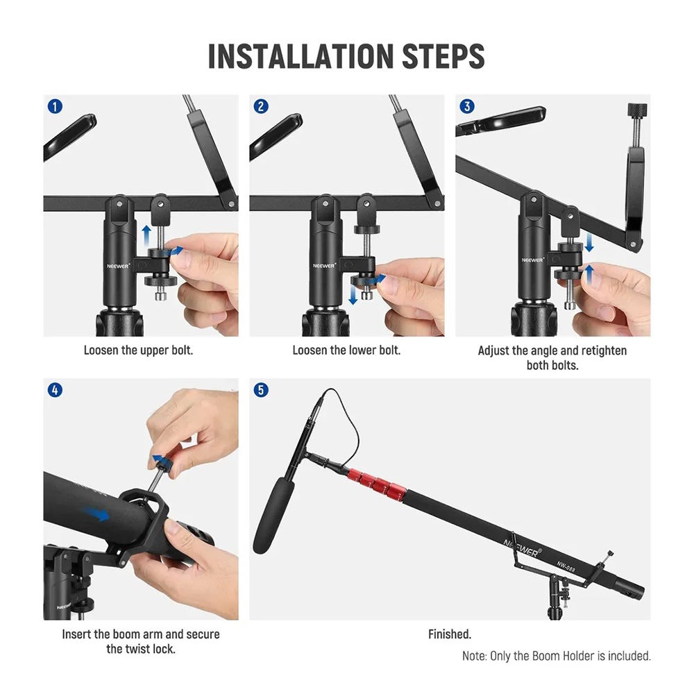 NEEWER CM-NA-2 Microphone Boom Arm