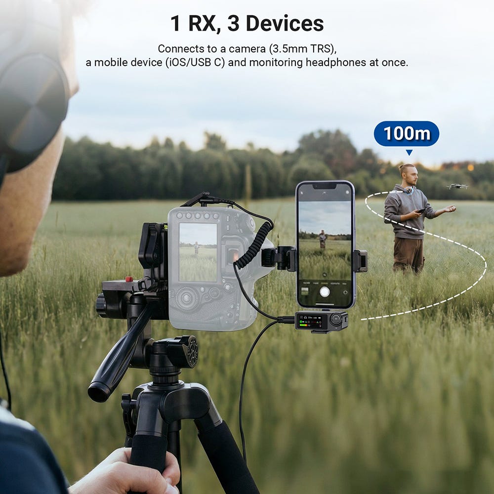 NEEWER CM36 Pro Wireless Lavalier Microphone
