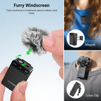 NEEWER CM36 Wireless Lavalier Microphone