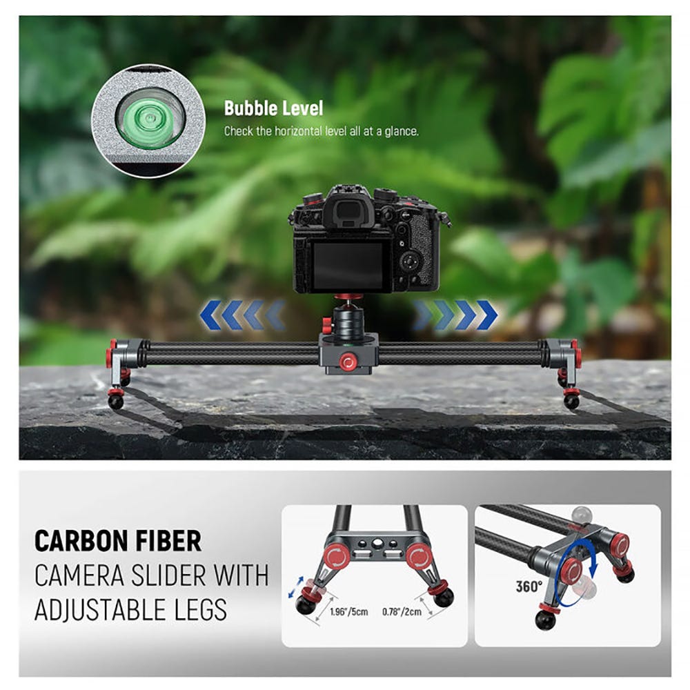 NEEWER CS2M Carbon Fiber Camera Slider