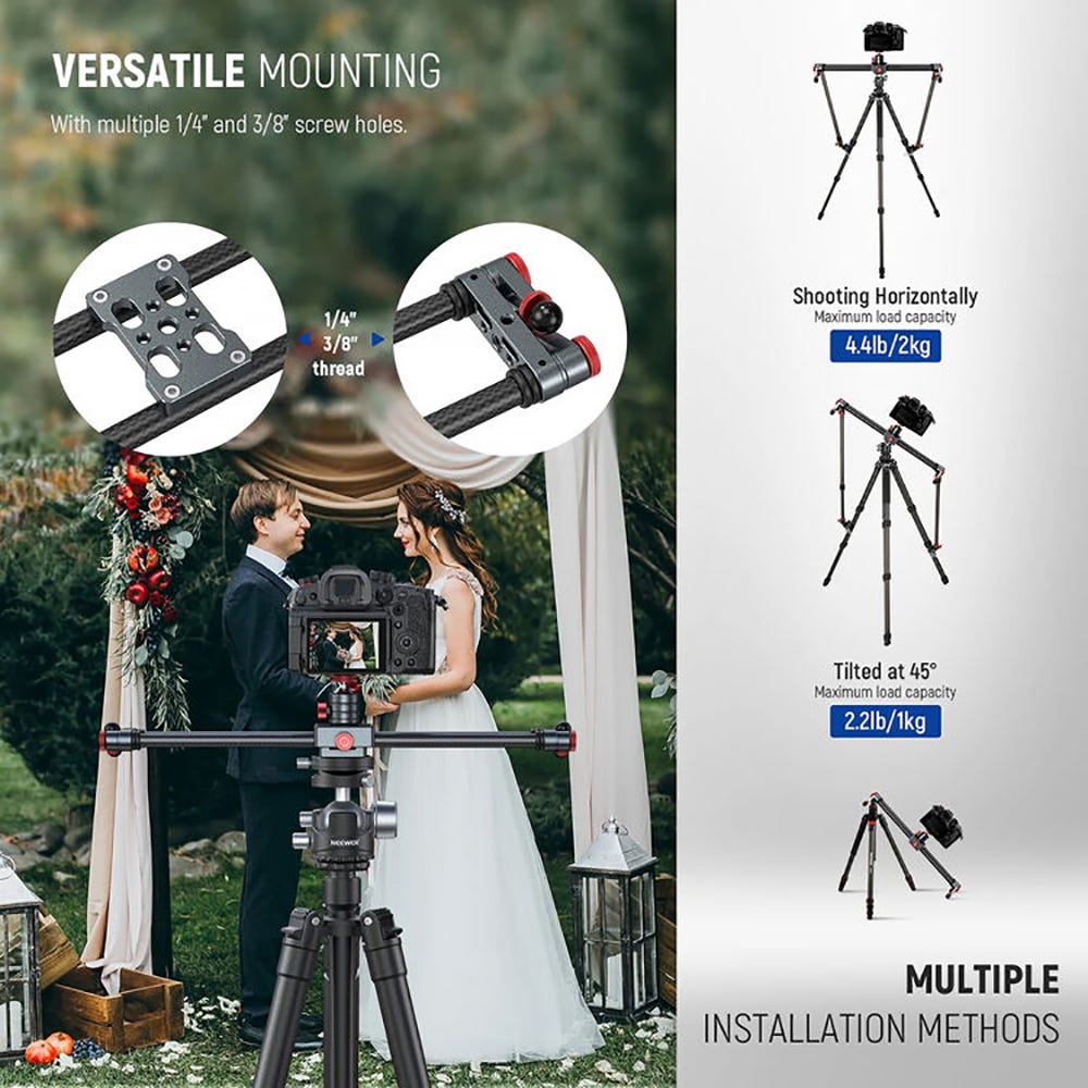 NEEWER CS2M Carbon Fiber Camera Slider