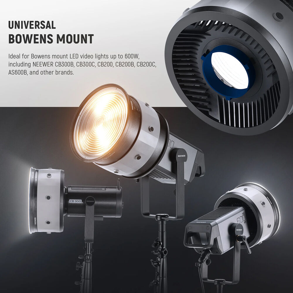 NEEWER CSF10 10 Fresnel Lens Adapter