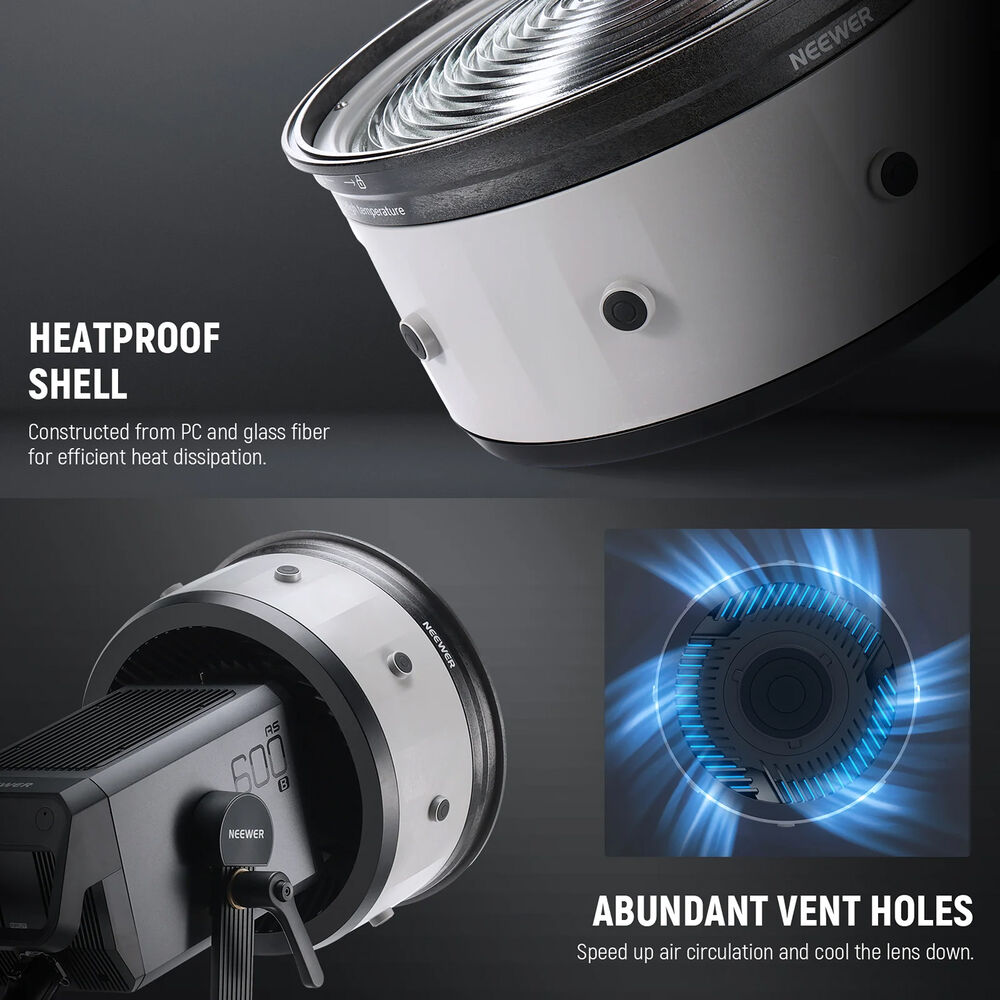 NEEWER CSF10 10 Fresnel Lens Adapter