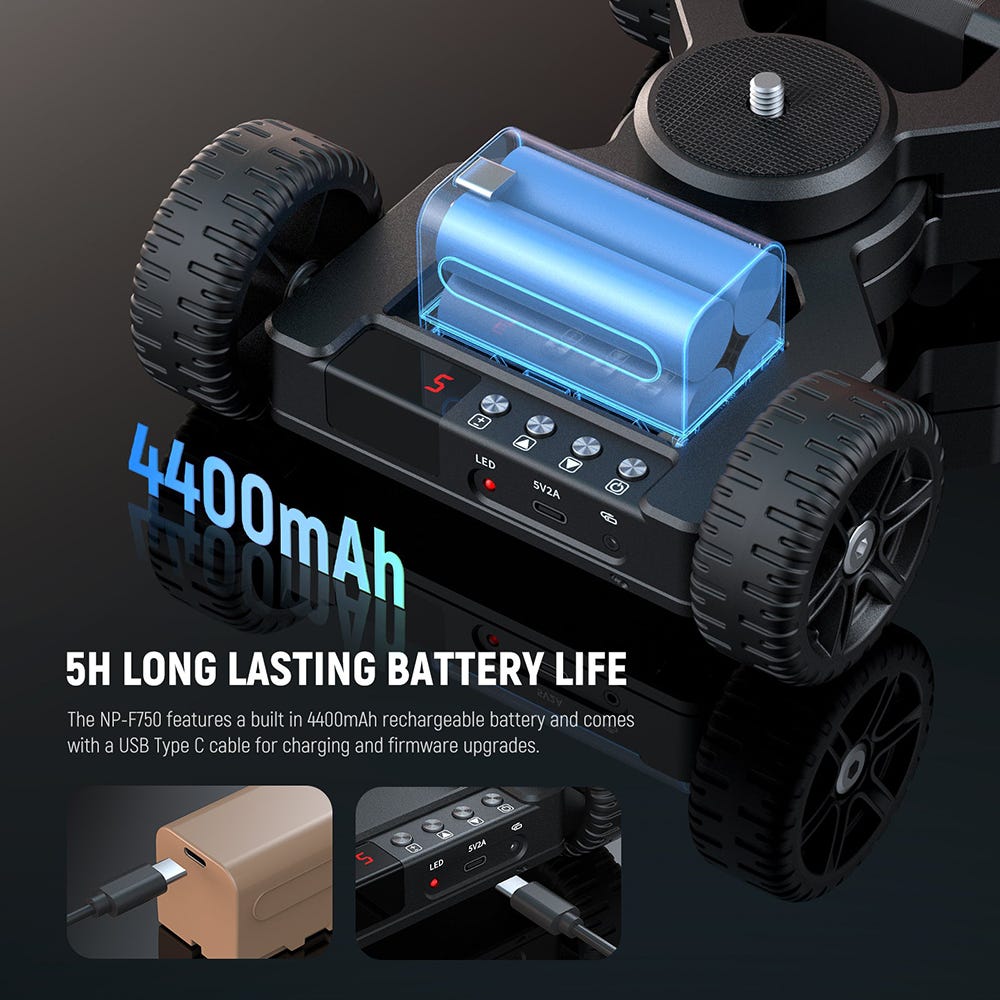 NEEWER DL400 Motorized Camera Dolly with App Control
