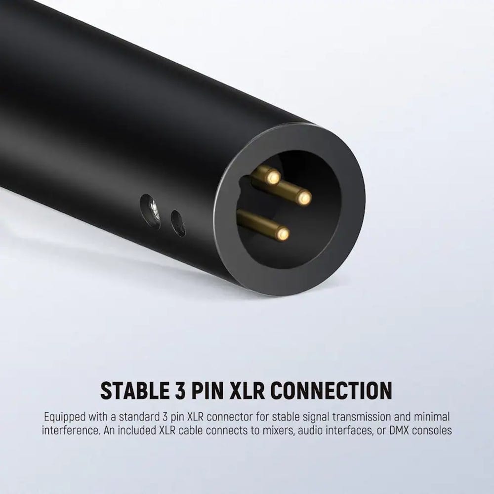 NEEWER DM01 Cardioid Microphone with XLR Cable