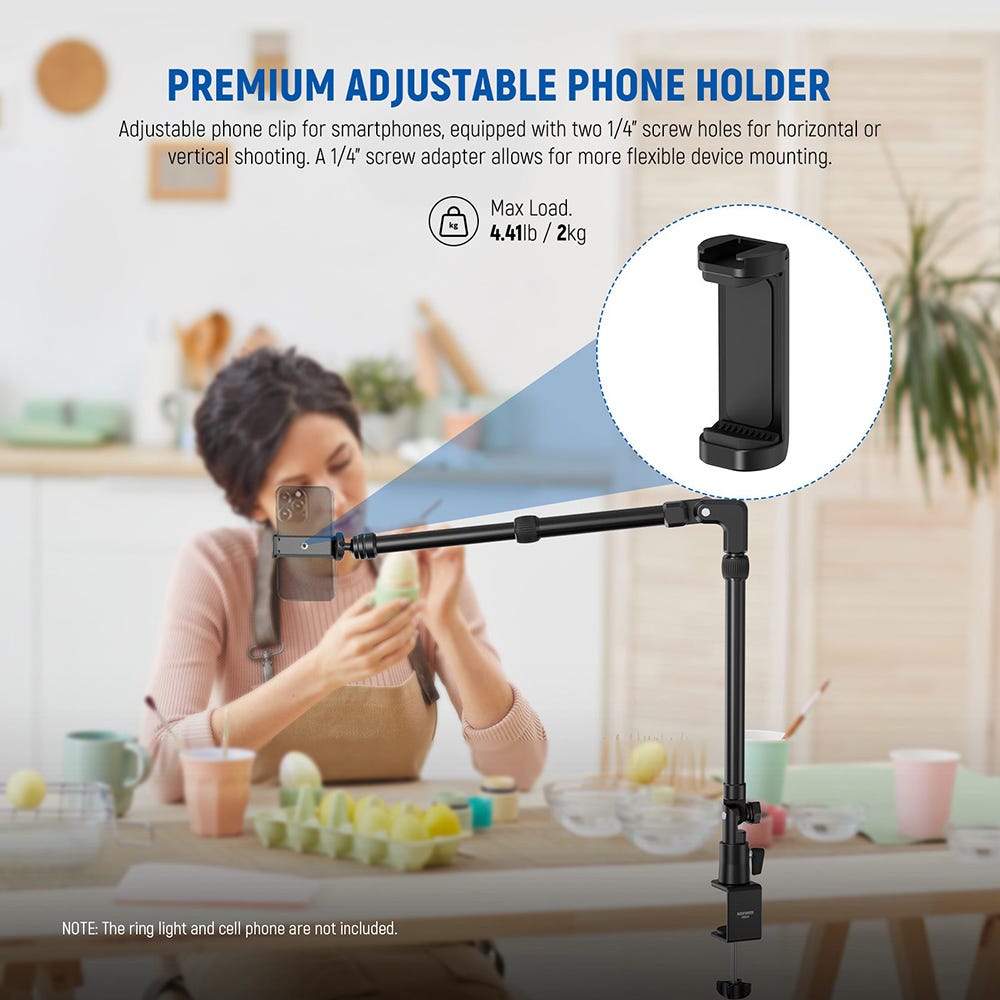 NEEWER DS-023 Overhead Camera Desk Stand