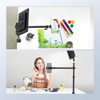 NEEWER DS-024 Overhead Camera Desk Stand with Boom Arm