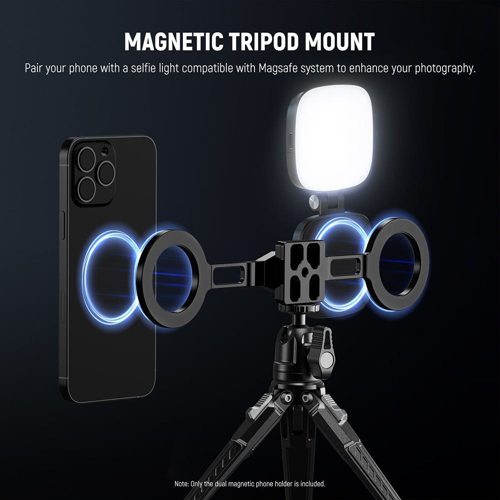 NEEWER DS-029 Dual Magnetic Phone Mount with Arca Plate