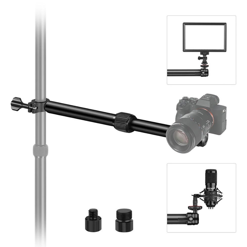 NEEWER DS001 50cm Adjustable Overhead Camera Mount Arm