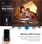NEEWER ER1-100 100cm Carbon Fiber Motorized Camera Slider with App Control