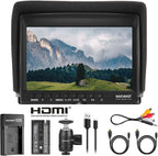 NEEWER F100 7 Camera Monitor with USB Charger and NP-F550 Battery