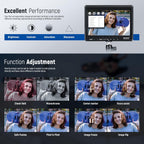 NEEWER F100 7" Camera Monitor with USB Charger and NP-F550 Battery