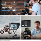 NEEWER F100 7 Camera Monitor with USB Charger and NP-F550 Battery