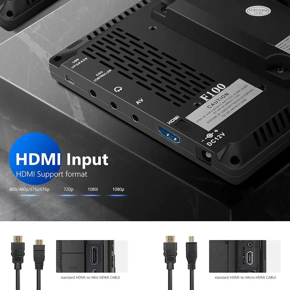 NEEWER F100 7 HD Camera Monitor