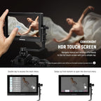 NEEWER F500 5.5" Camera Field Monitor with NP-F550 Battery