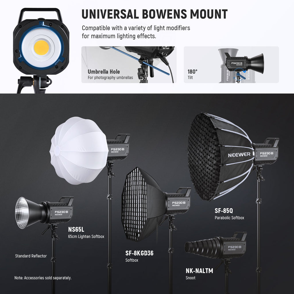 NEEWER FS230B Bi-Color LED Video Light