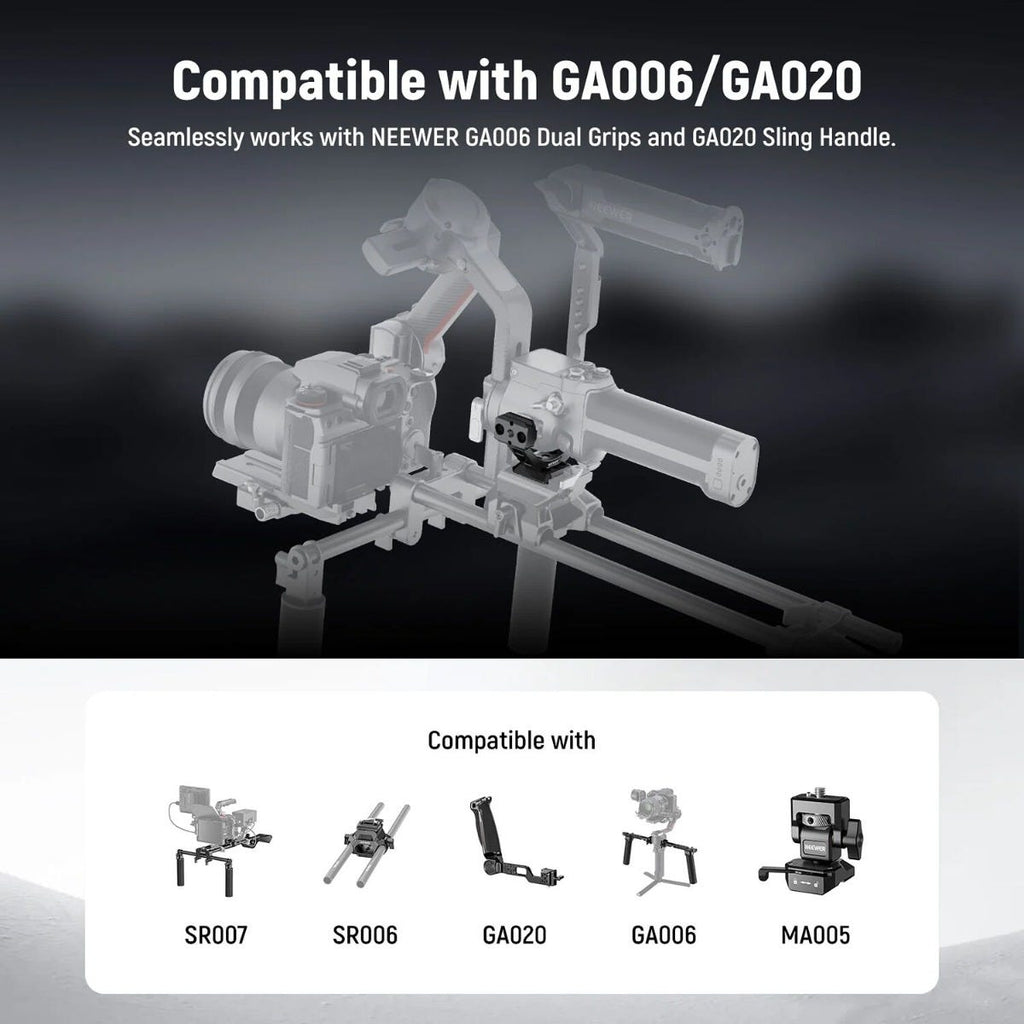 NEEWER GA030P Mount Adapter for DJI RS Gimbals