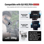NEEWER GA030P Mount Adapter for DJI RS Gimbals