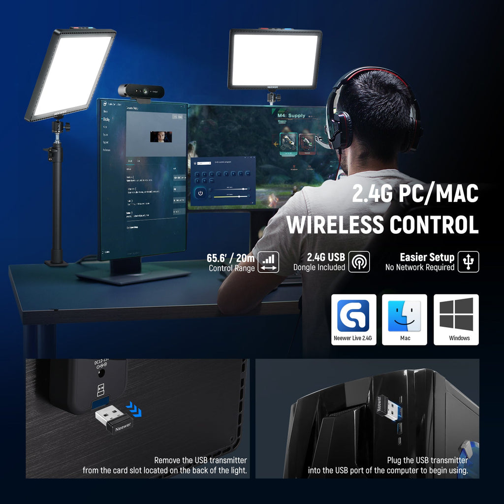 NEEWER GL1 Pro Game Panel Light