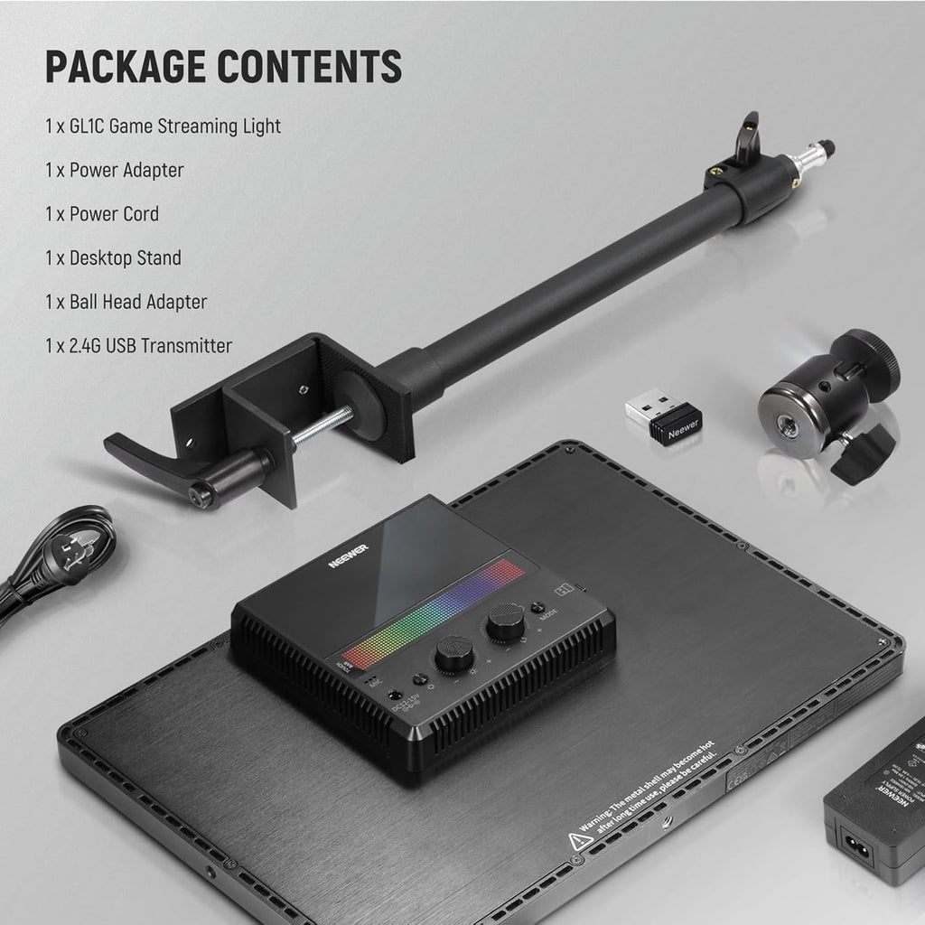 NEEWER GL1C RGB Game Panel Light