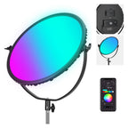 NEEWER GR18C RGB Side-Illuminated Round Panel Light