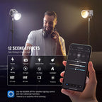 NEEWER HS60B Handheld Bi-Color LED Video Light