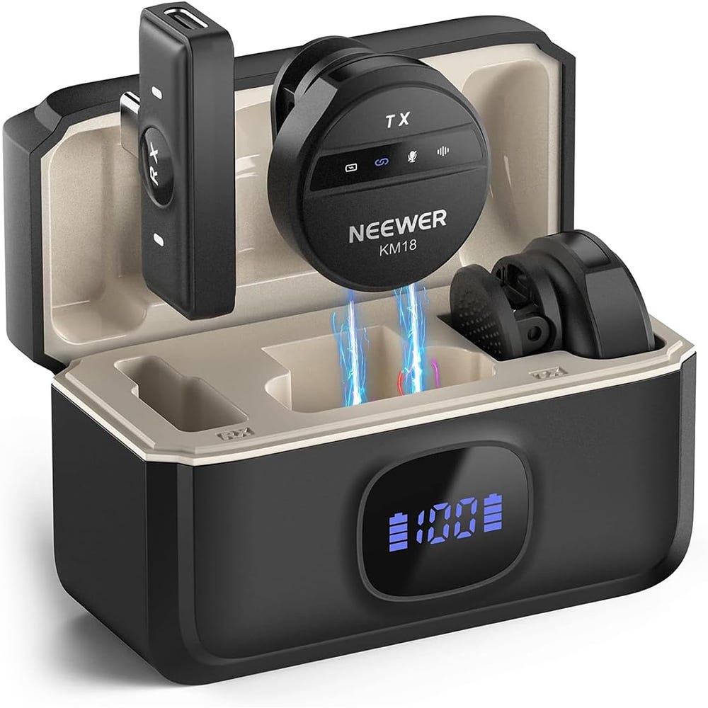 NEEWER KM18 Wireless Lavalier Microphone