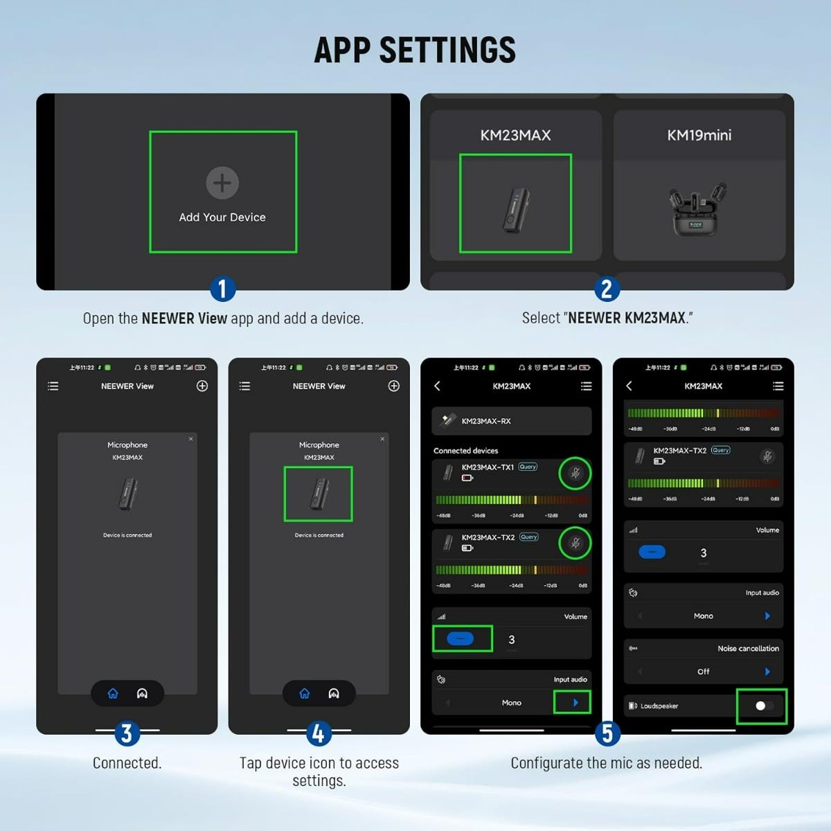 NEEWER KM23 Max Wireless USB-C Lavalier Microphone