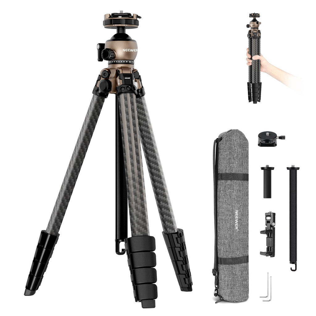 NEEWER LITETRIP LT35 Carbon Fiber Travel Tripod