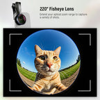 NEEWER LS-29 Pro 8mm Fisheye Phone Lens for 17mm Thread