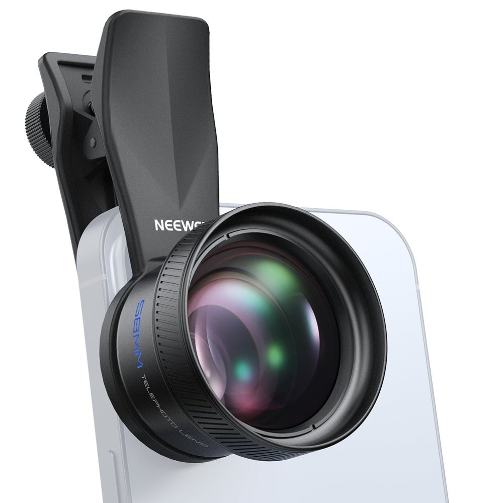 NEEWER LS-71 58mm Telephoto Phone Lens for 17mm Thread
