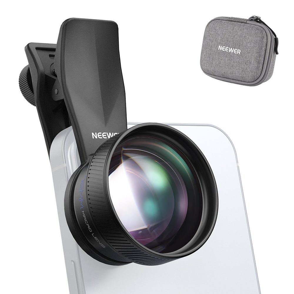 NEEWER LS-73 75mm Macro Phone Lens for 17mm