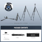 NEEWER LT07 1.55m Aluminium Travel Tripod