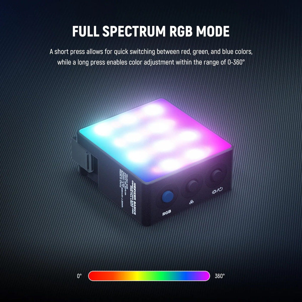 NEEWER M26 Magnetic RGB LED Camera Light