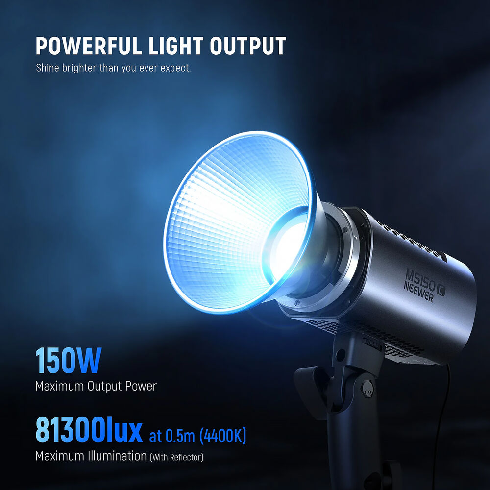 NEEWER MS150C RGB LED Video Light with App Control 