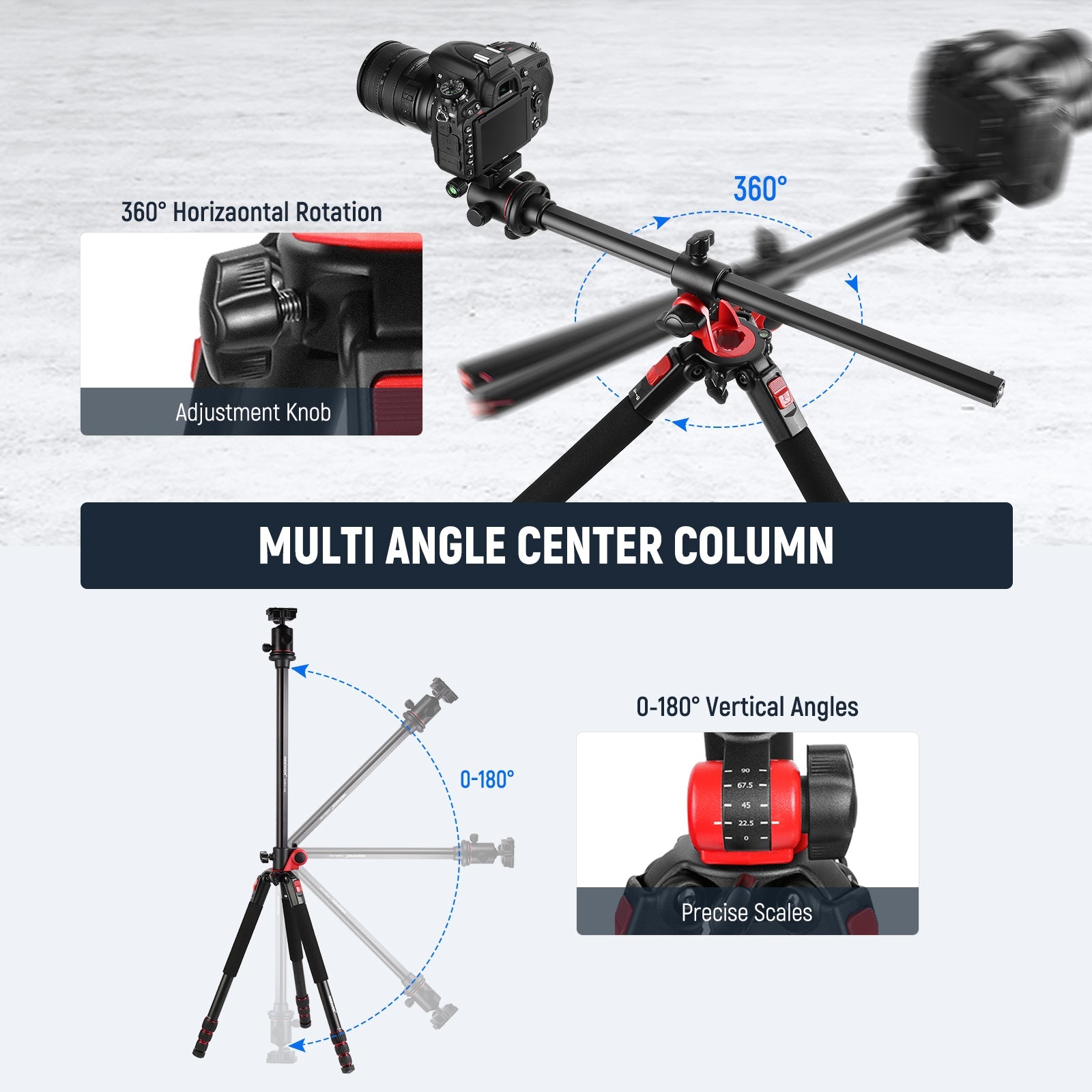 NEEWER N284+GO Tripod Kit