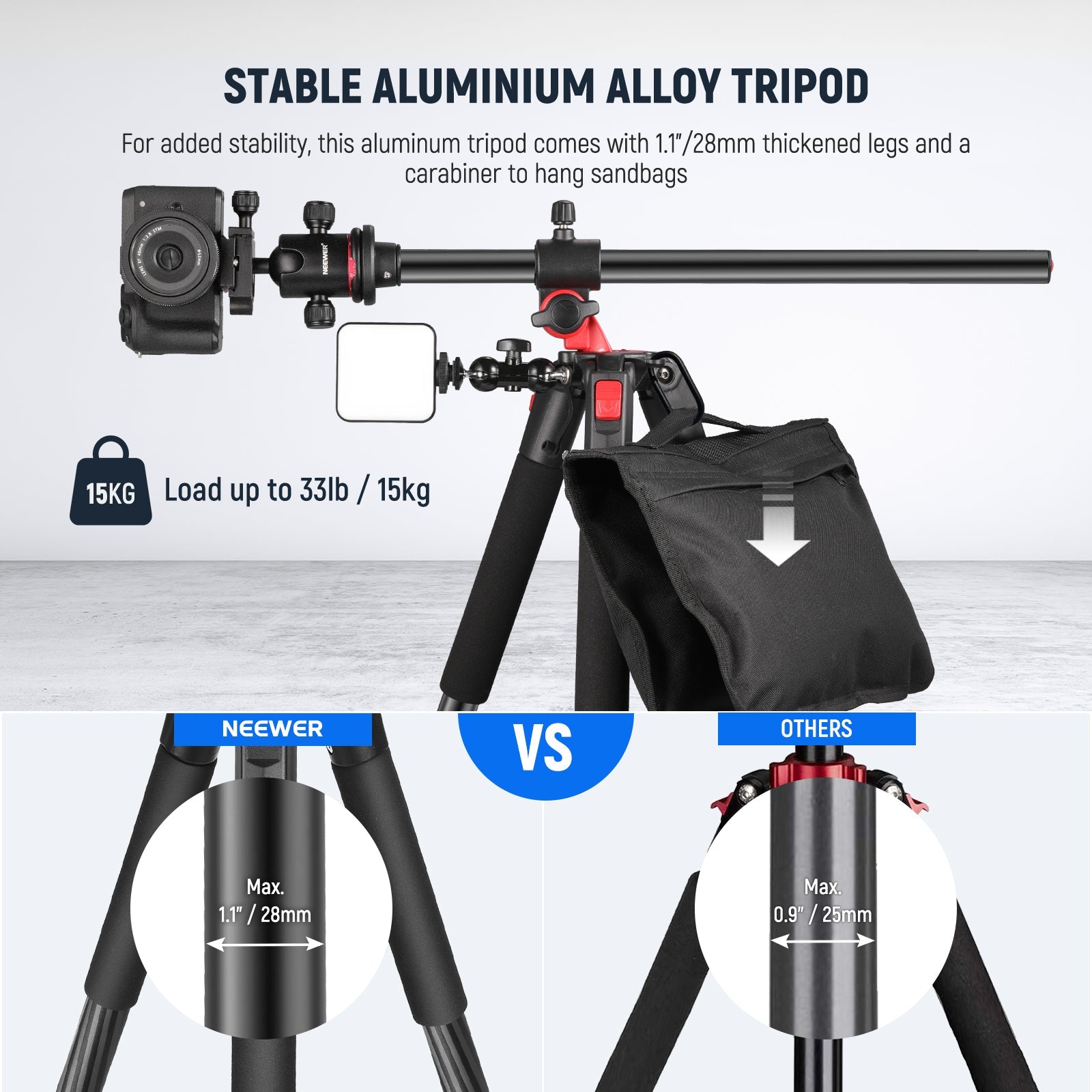 NEEWER N284+GO Tripod Kit