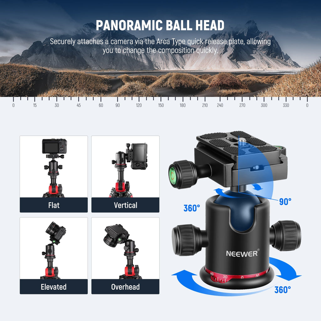NEEWER N284+GO Tripod Kit