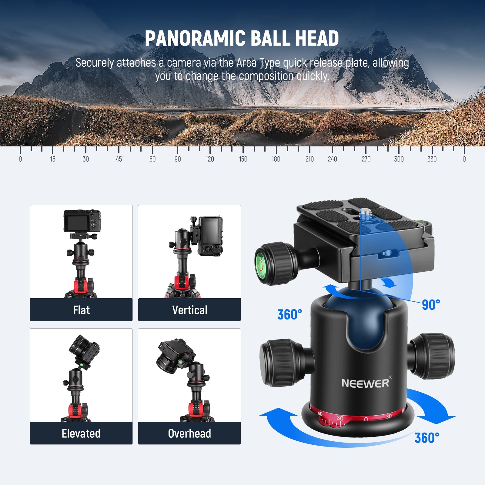 NEEWER N284+GO Tripod Kit