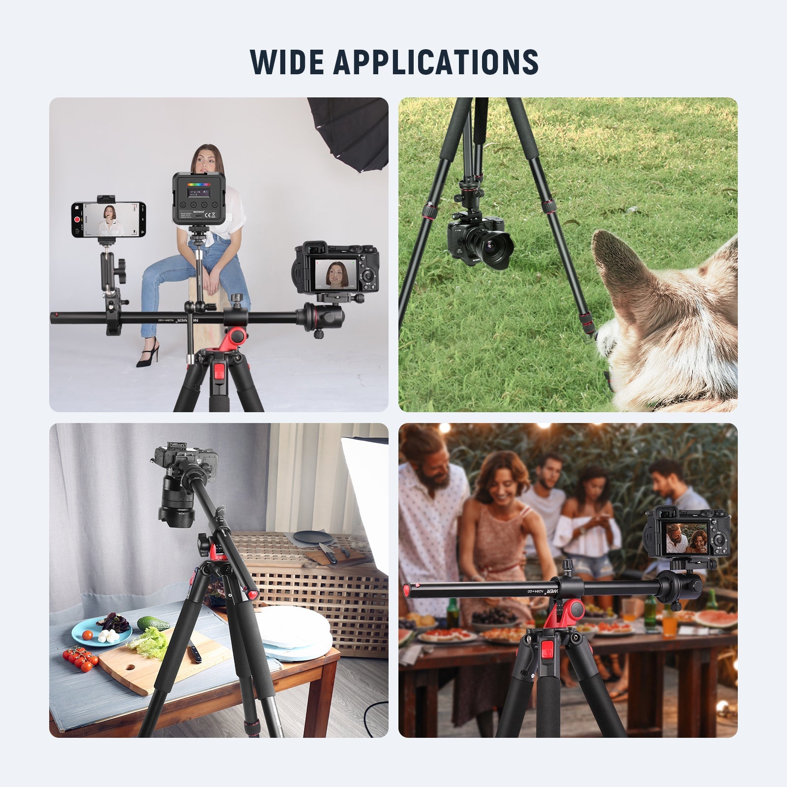 NEEWER N284+GO Tripod Kit