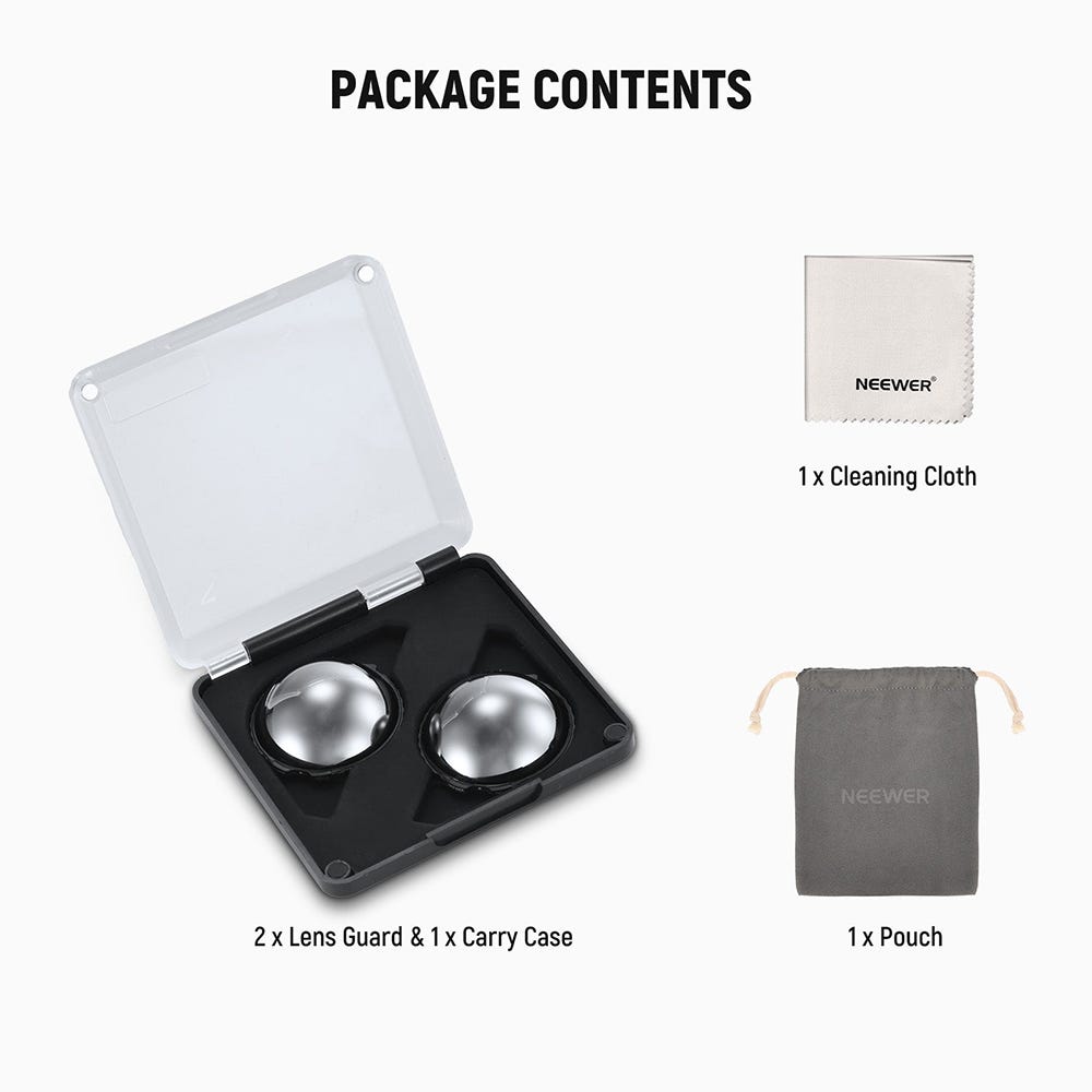 NEEWER ND32 Filters for Insta360 X5 - 2 Pack