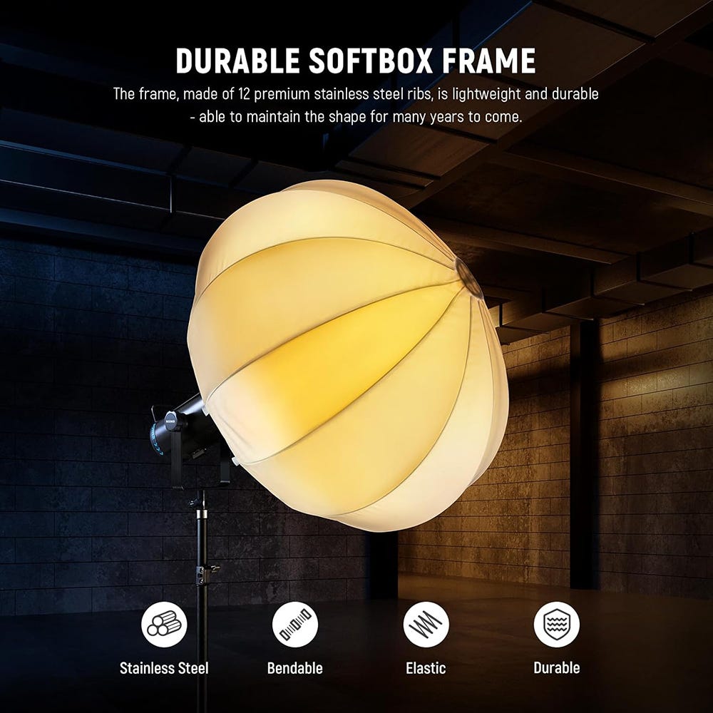 NEEWER NS20L 50cm Quick Release Lantern Bowens Mount Softbox