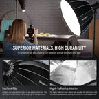 NEEWER NS70P 70cm Quick Release Parabolic Bowens Mount Softbox
