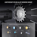 NEEWER NS90P 90cm Quick Release Parabolic Bowens Mount Softbox